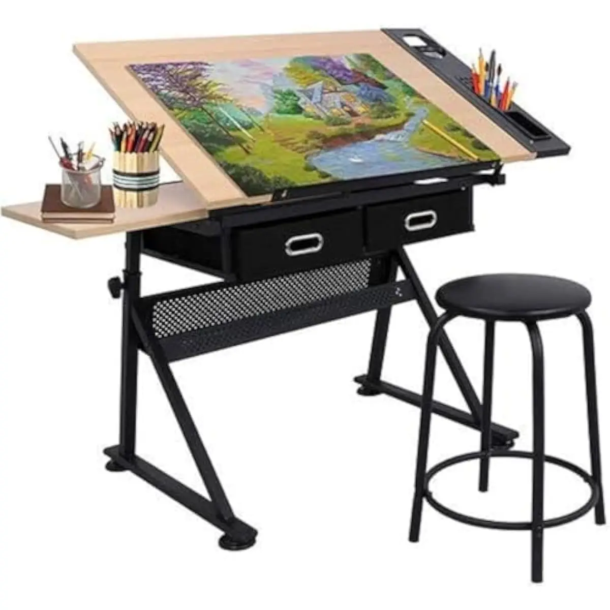 Tops - Escritorio de Dibujo Ajustable con Superficie