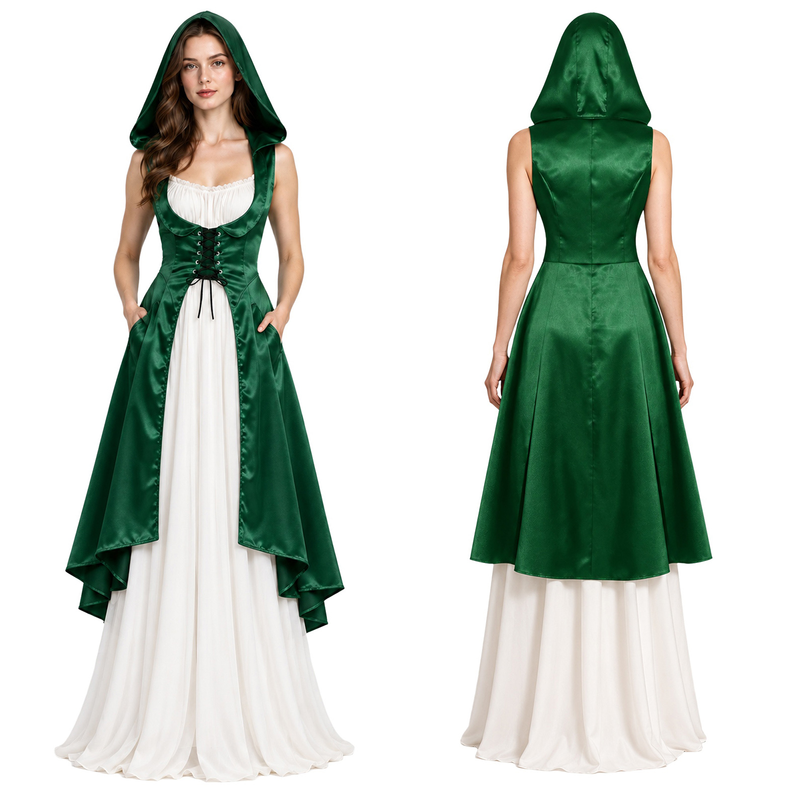 Vestido medieval renacentista  - Dresses reseña y precio