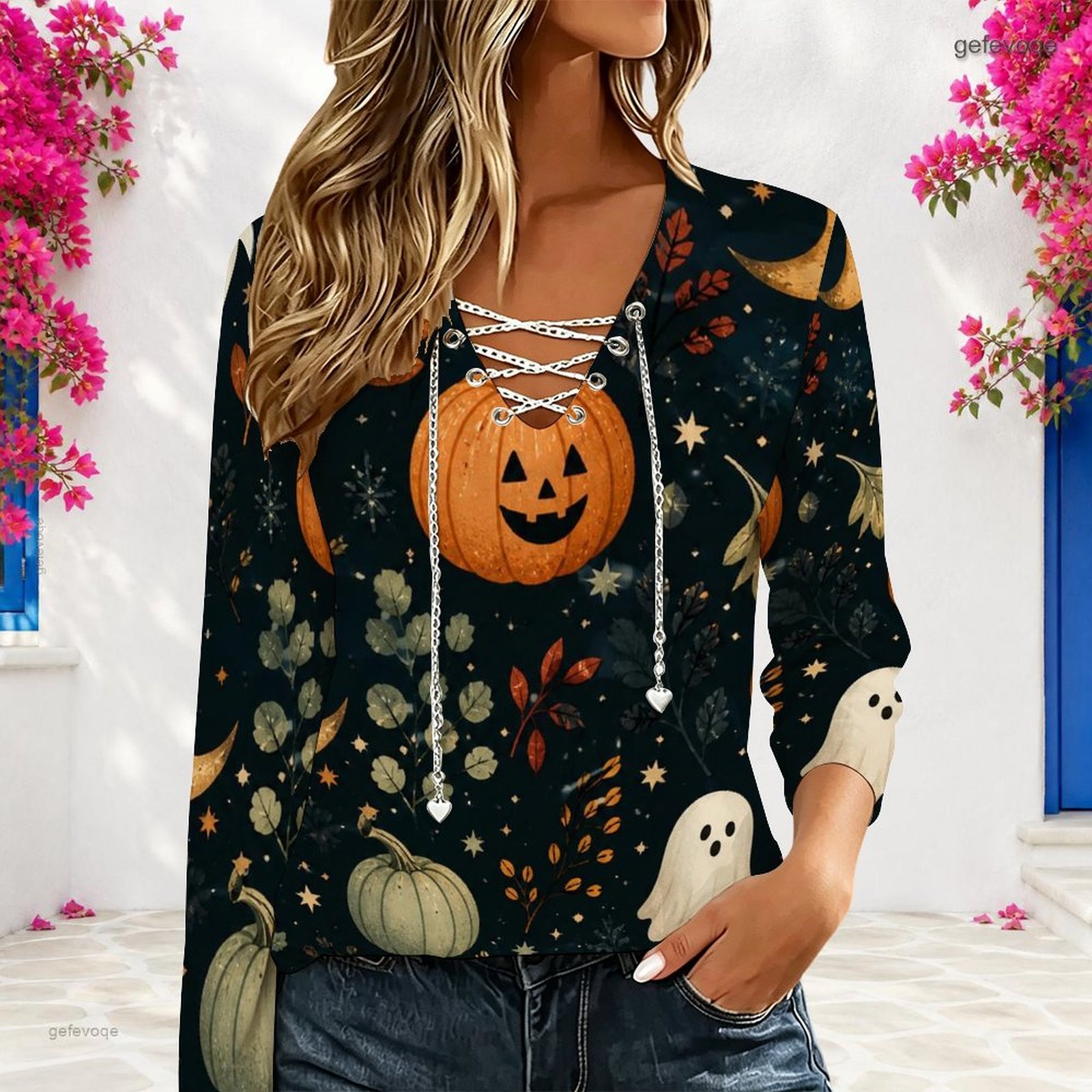 Blusa Casual Holgada para Muje - Blouses reseña y precio