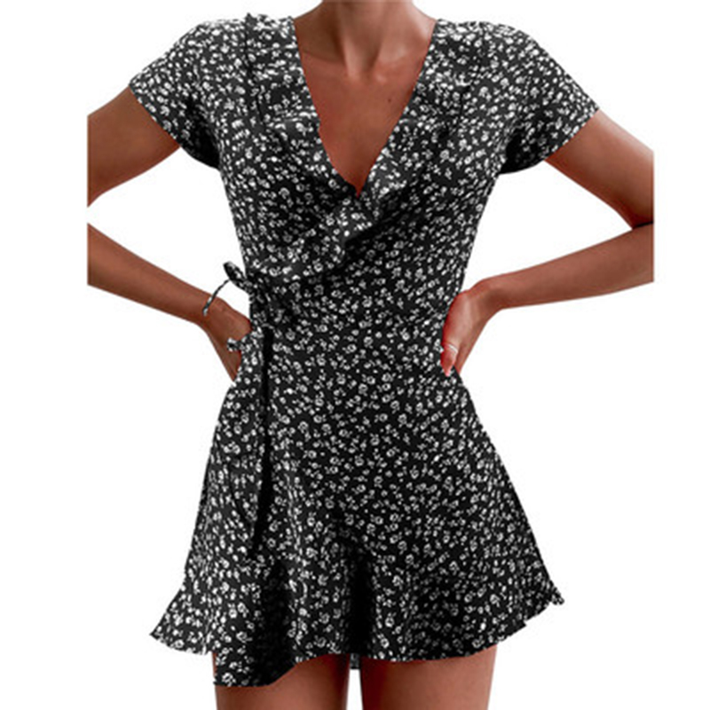 Vestido acampanado Floal de ve - French Vintage Floral Midi Dress reseña y precio