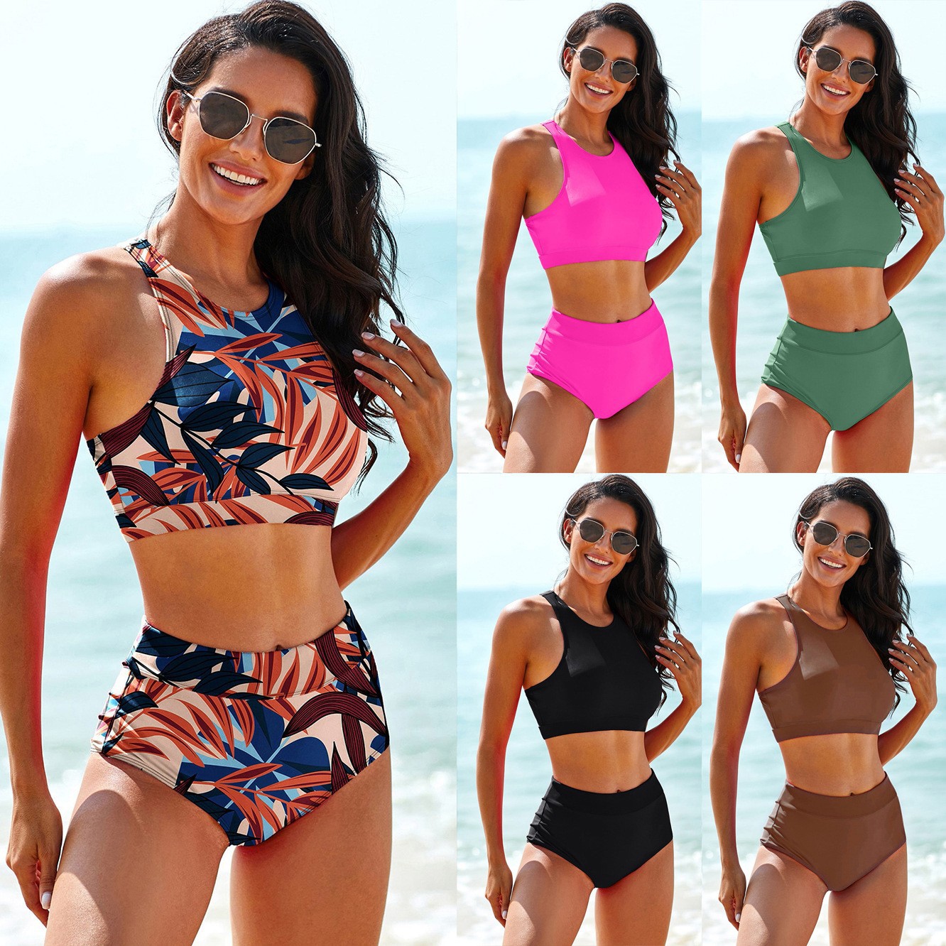 Trajes de baño para mujer: Tan - Tops reseña y precio