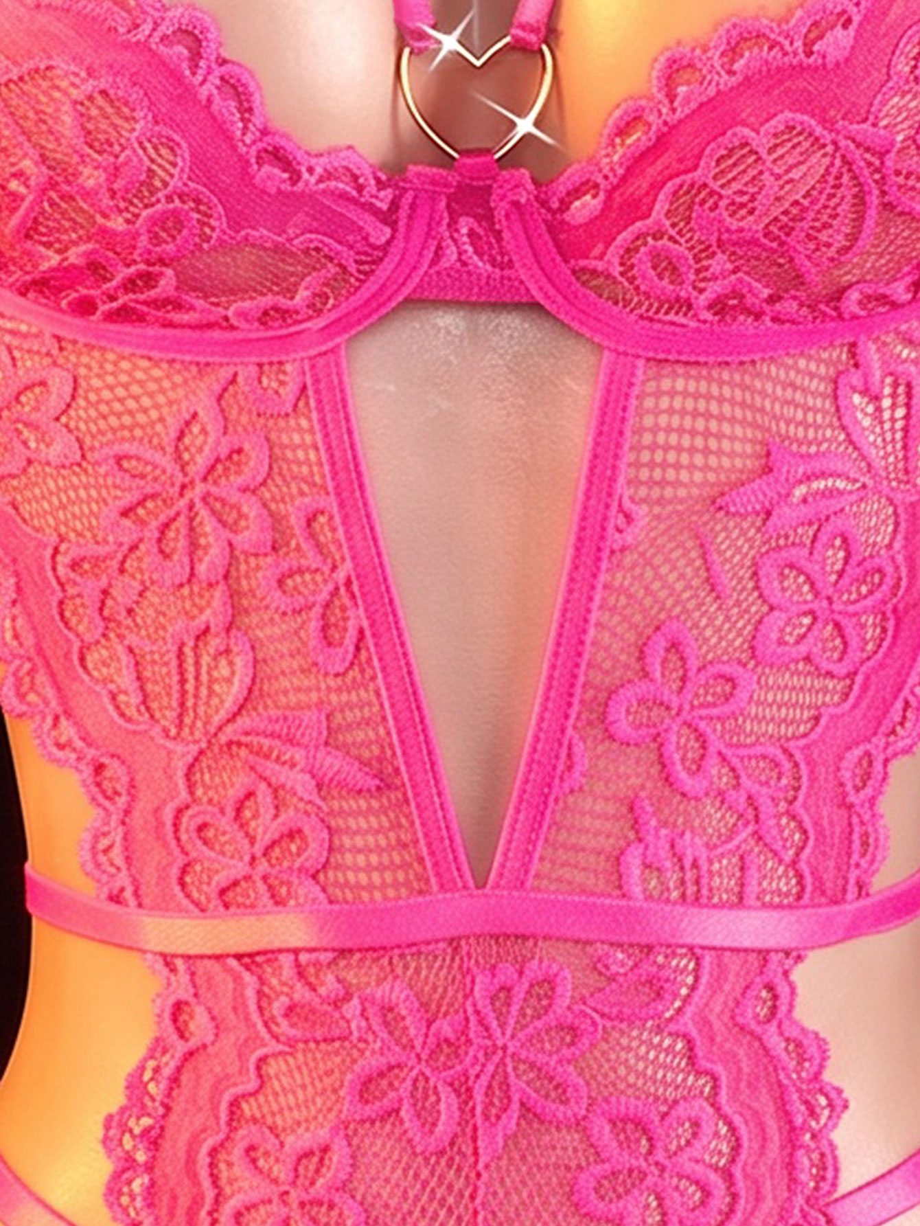 Lencería sexy de una pieza, tr - Lingerie reseña y precio