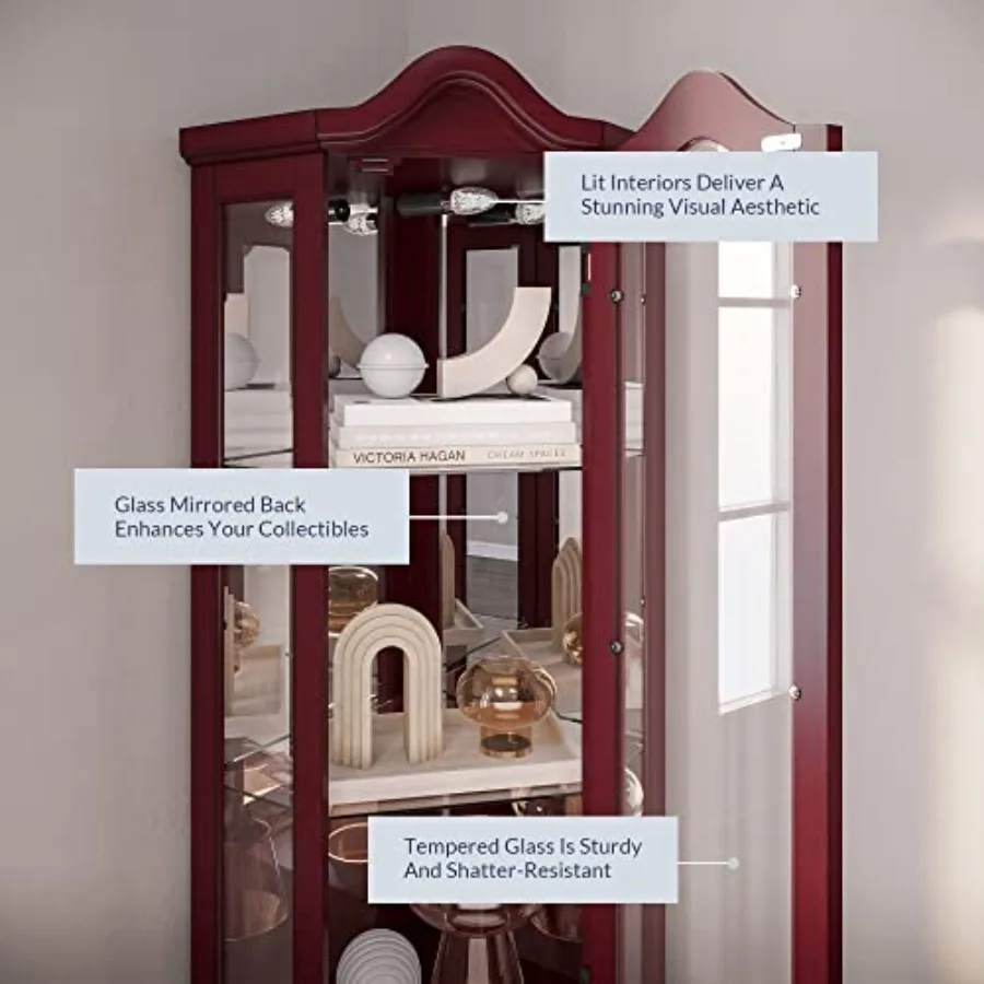 Mueble de exhibición de esquin - Tops reseña y precio