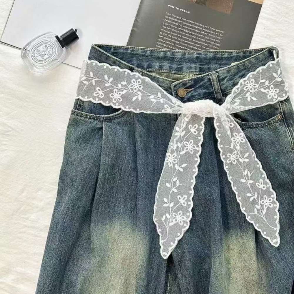 Cinturón de encaje blanco dulc - Skirts reseña y precio