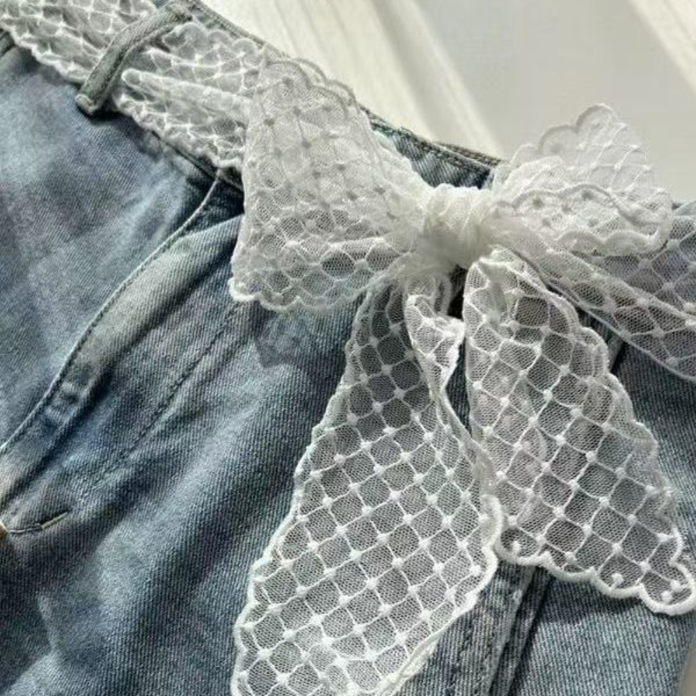 Cinturón de encaje blanco dulc - Skirts reseña y precio