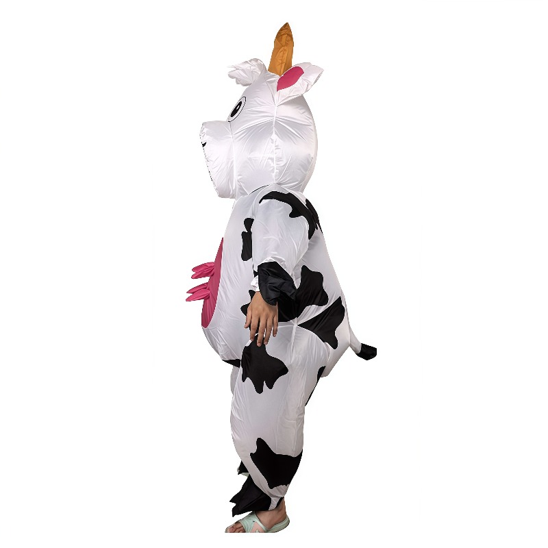 Divertido disfraz de vaca infl - Dresses reseña y precio
