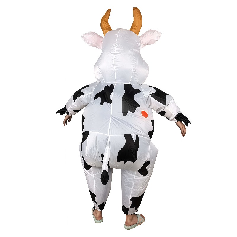 Divertido disfraz de vaca infl - Dresses reseña y precio