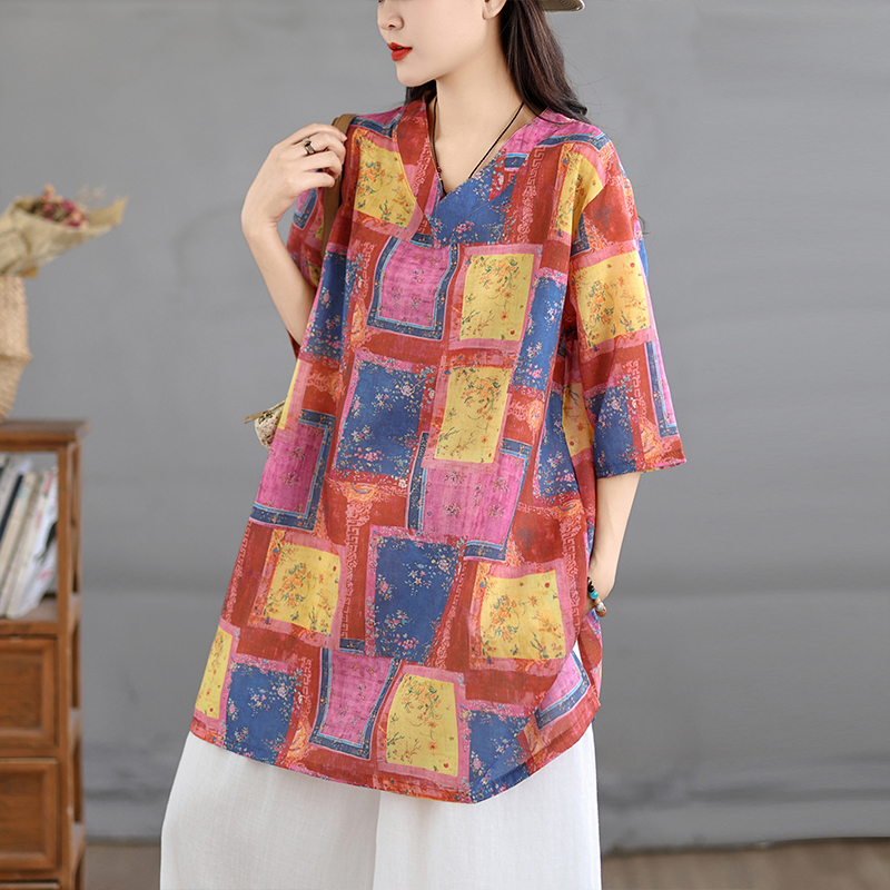 Camisa Casual de Lino y Algodó - Casual Loose Linen Shirt Dress reseña y precio