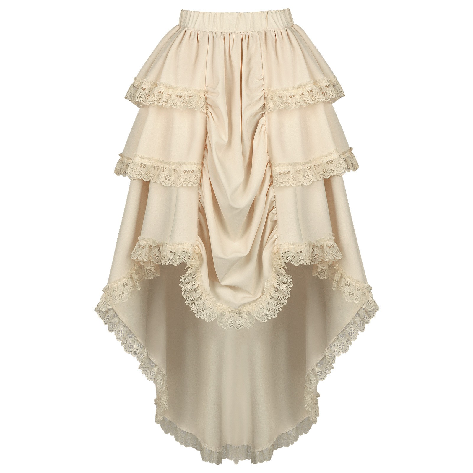 Falda asimétrica de estilo ren - Skirts reseña y precio
