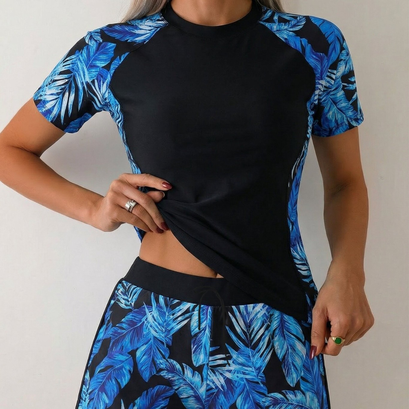 Tankini para mujer con pantalo - Tops reseña y precio