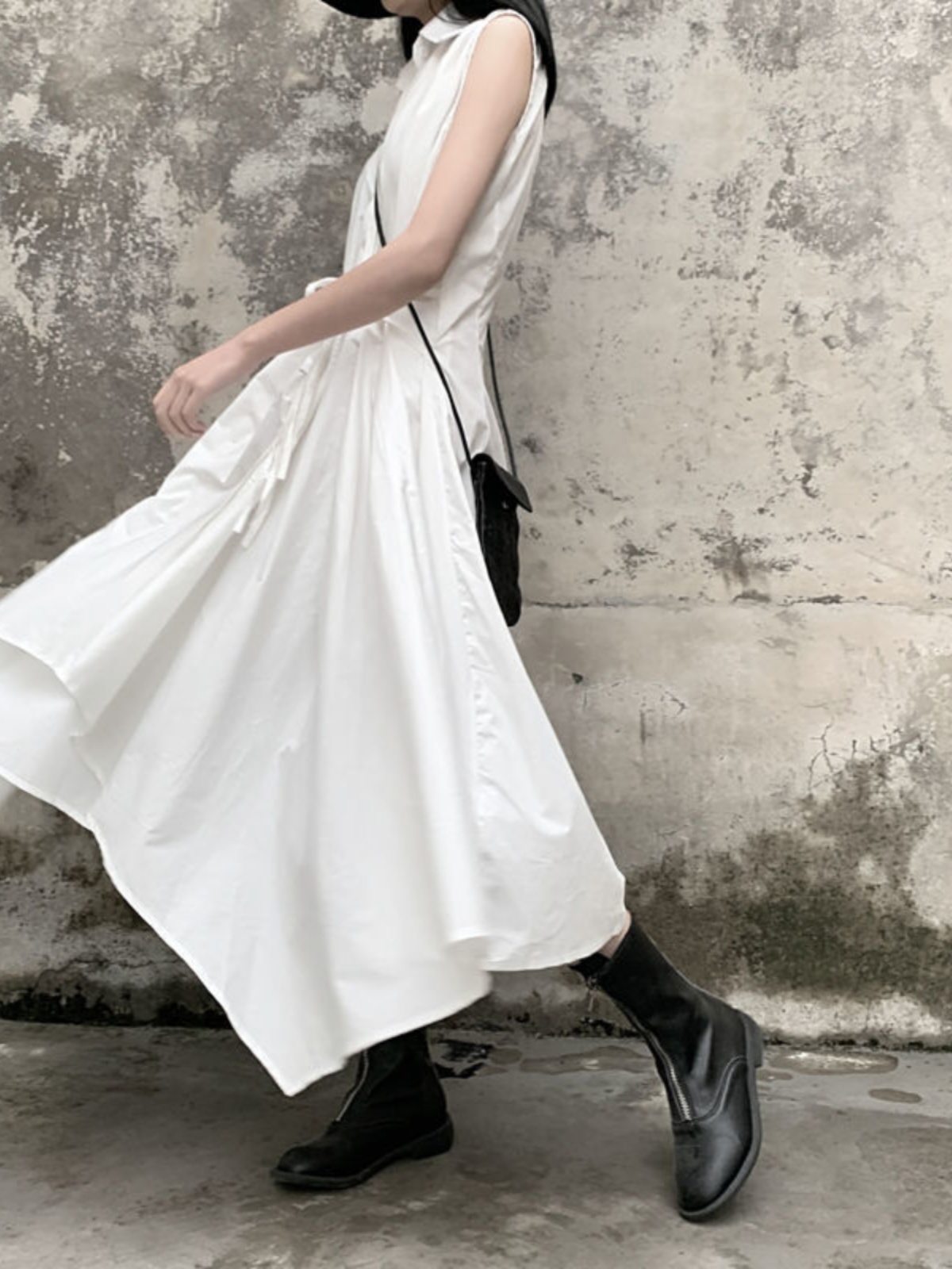 Vestido Camisero Extra Largo d - Korean Style A Line Shirt Dress reseña y precio