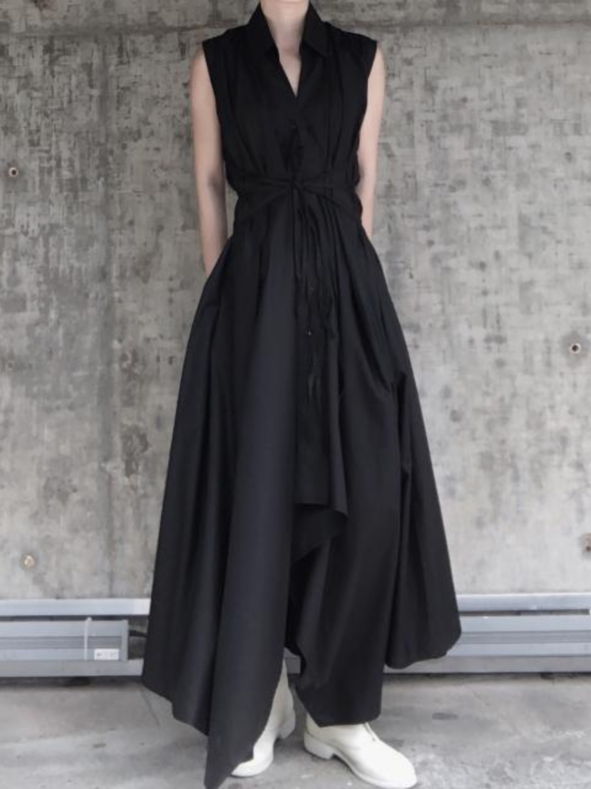 Vestido Camisero Extra Largo d - Korean Style A Line Shirt Dress reseña y precio