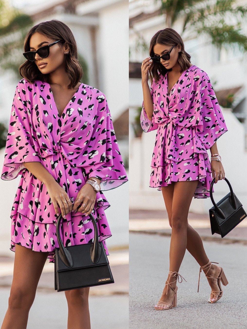 Minifalda de verano para mujer - French Vintage Floral Midi Dress reseña y precio